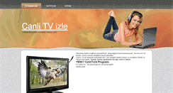 Desktop Screenshot of canlitv24.de